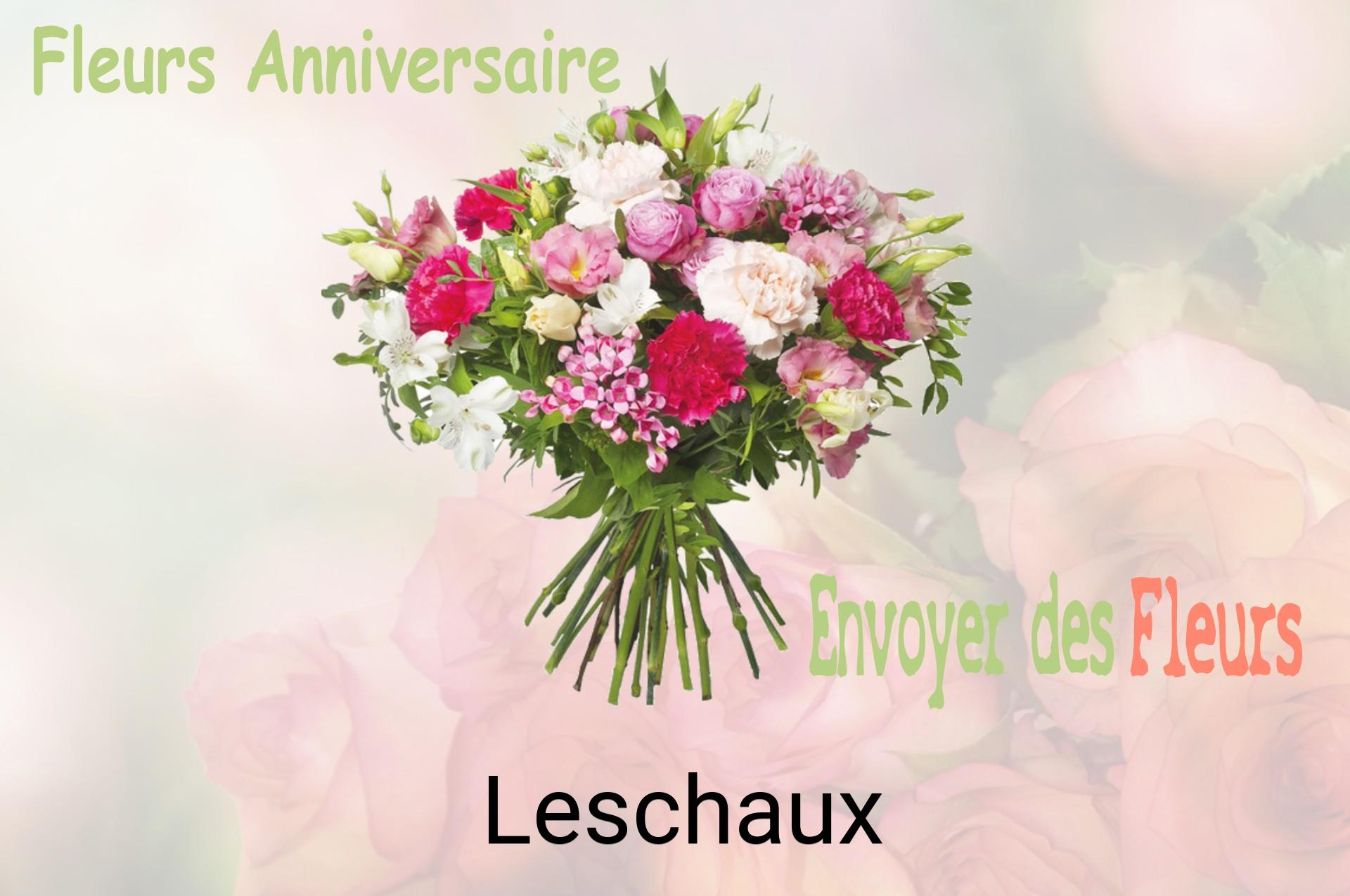 Bouquet de fleurs d’anniversaire livré à Leschaux